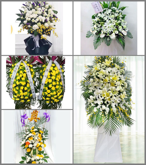贵州六盘水盘县盘关镇白事花篮预定